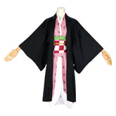 Adult Uniform Outfit Nezuko Cosplay Costume Halloween Carnival Suit